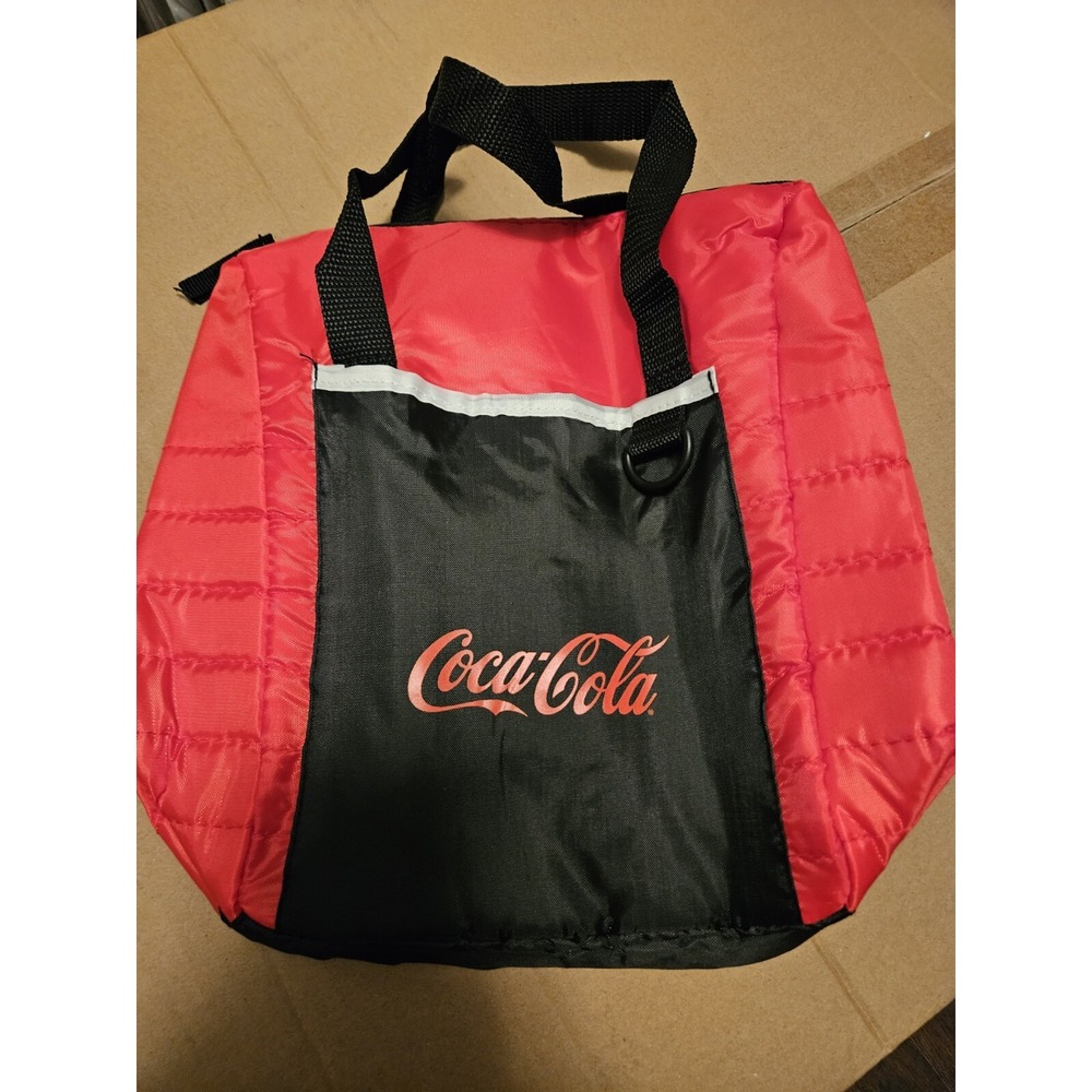 NEW Coca-Cola Six Pack Cooler Insulated Bag Light Weight great for lunch/ picnic